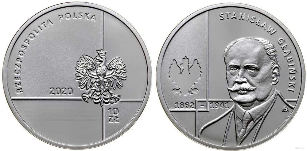 Polska, 10 złotych, 2020