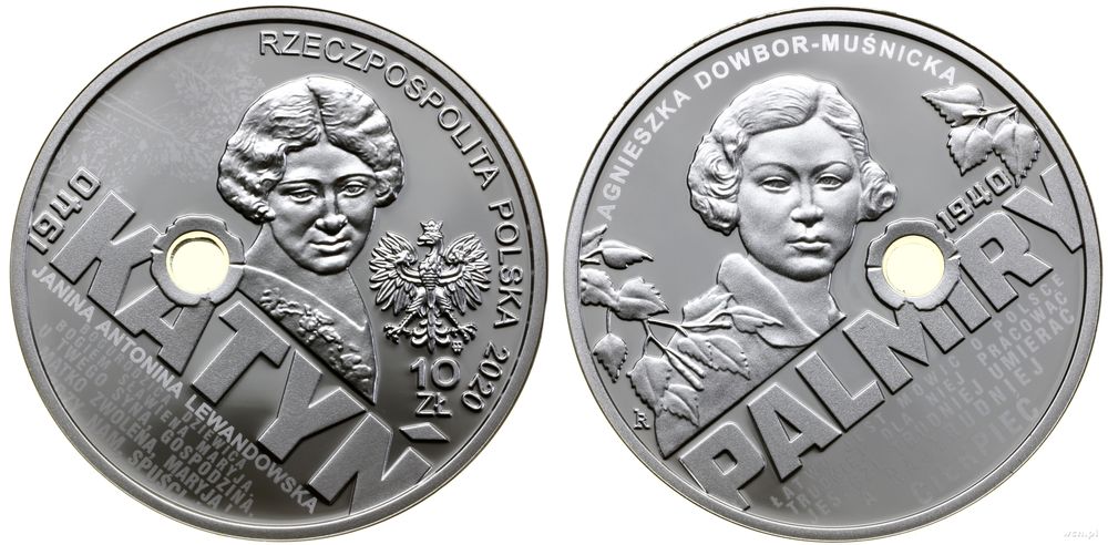 Polska, 10 złotych, 2020