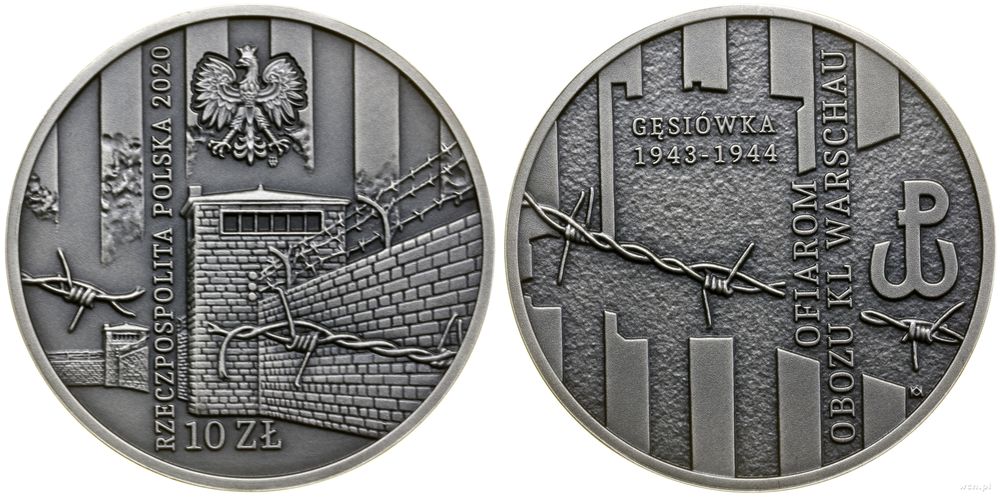 Polska, 10 złotych, 2020