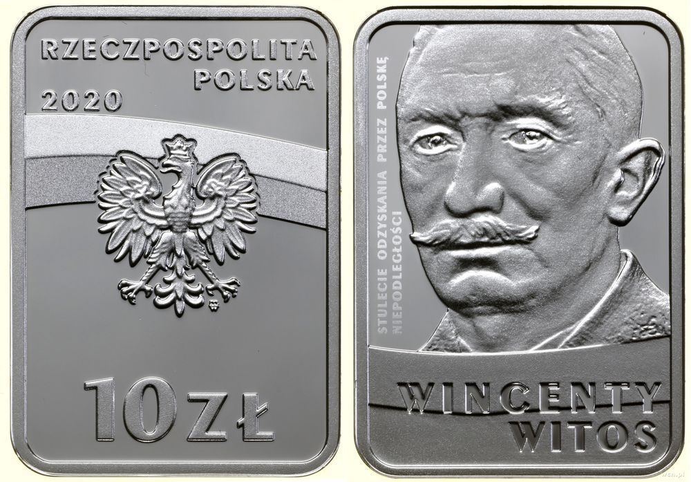 Polska, 10 złotych, 2020