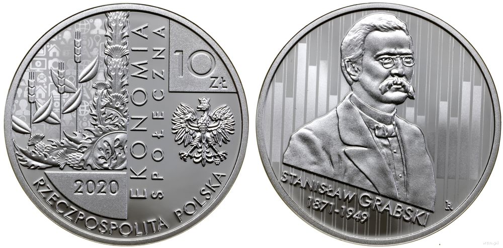 Polska, 10 złotych, 2020