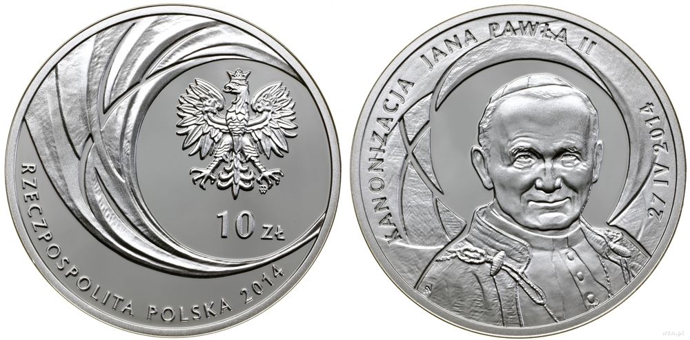 Polska, 10 złotych, 2014