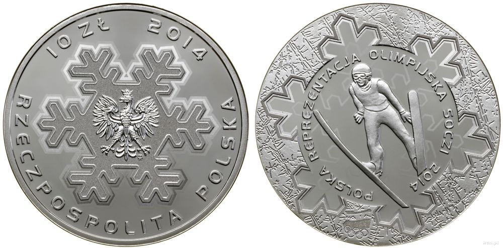 Polska, 10 złotych, 2014