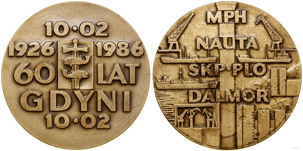 Polska, 60 lat miasta Gdyni, 1986
