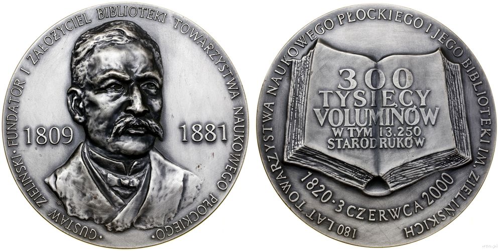 Polska, 180 lat Towarzystwa Naukowego Płockiego, 2000