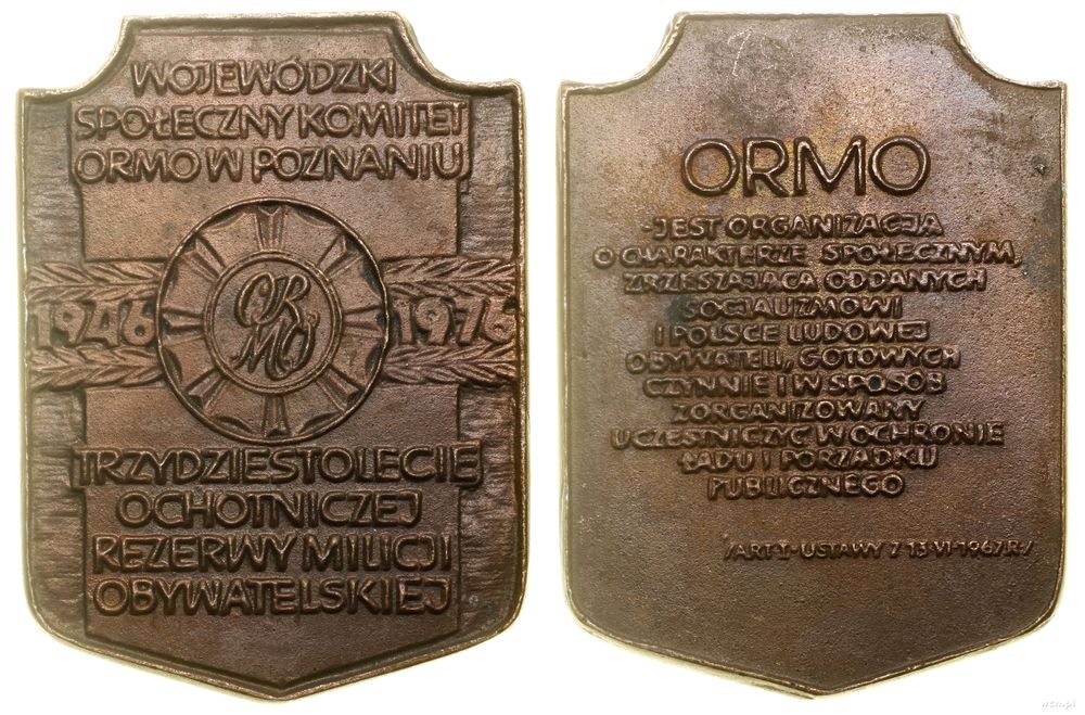 Polska, 30 lat ORMO, 1976
