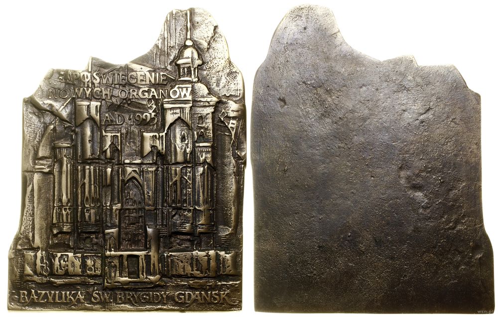 Polska, Poświęcenie nowych organów bazyliki św. Brygidy w Gdańsku, 1995