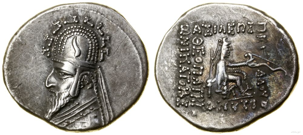 Partia, drachma, (ok. 91–80 pne)