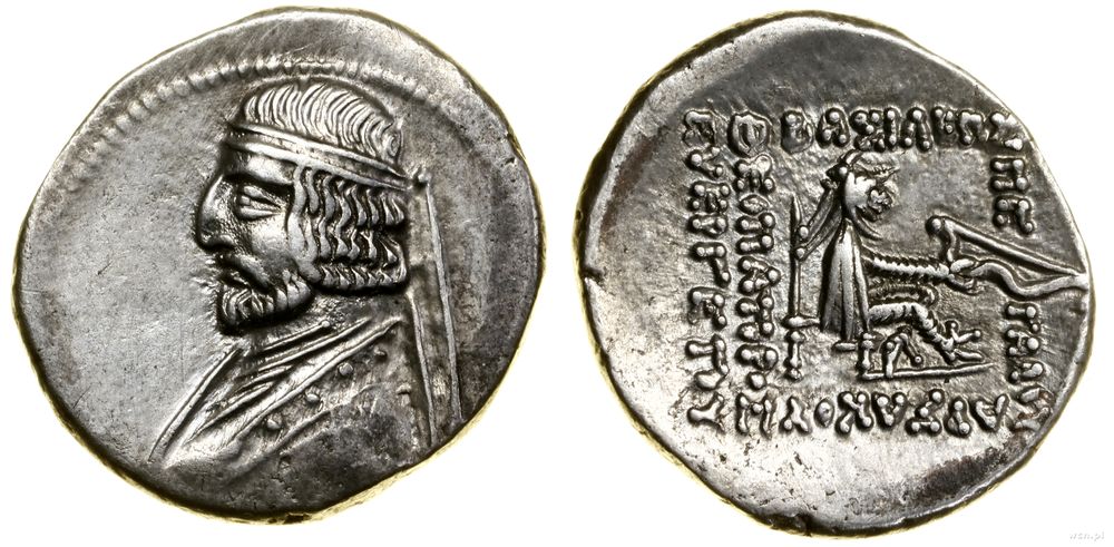 Partia, drachma, (ok. 78–61 pne)