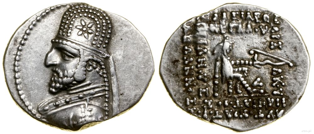 Partia, drachma, (87–80 pne)