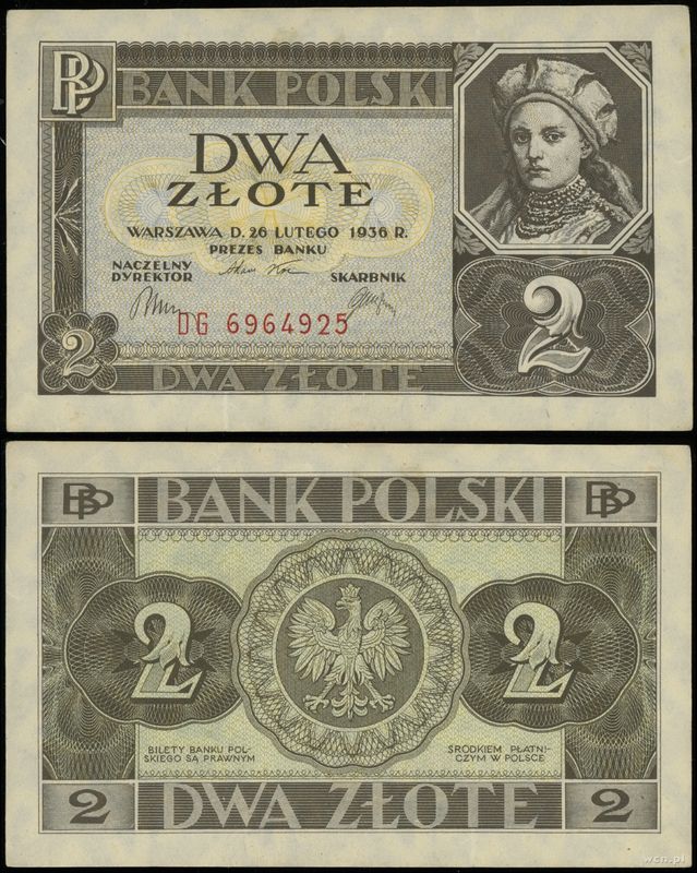 Polska, 2 złote, 26.02.1936