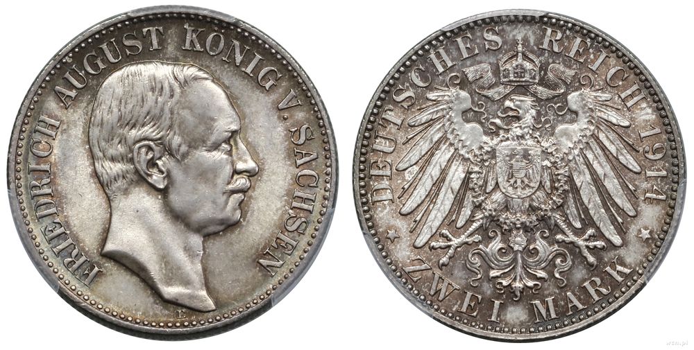 Niemcy, 2 marki, 1914 E