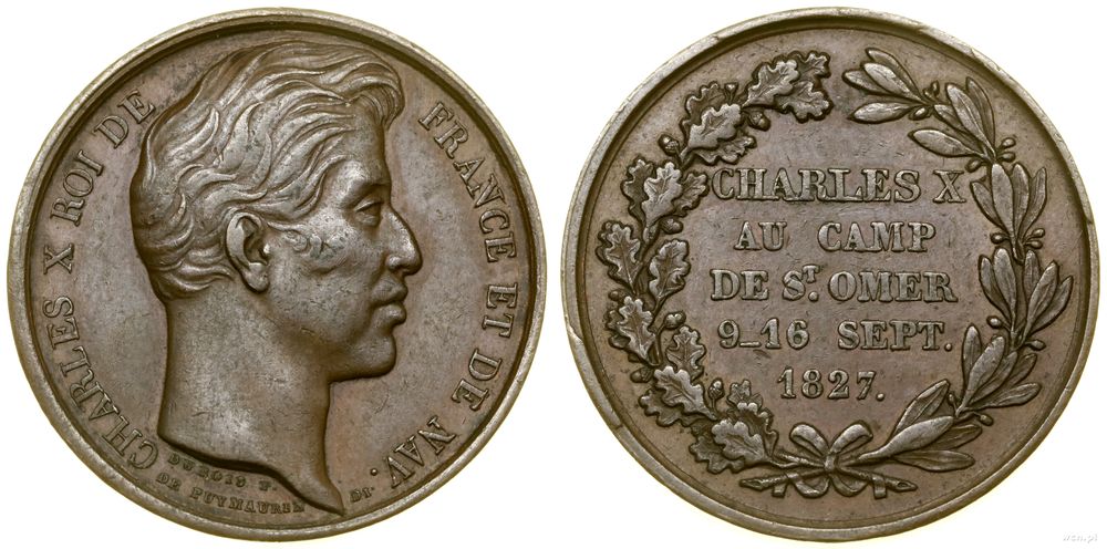 Francja, medal, 1827