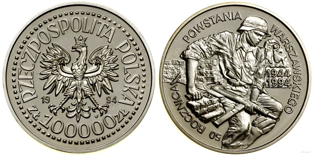 Polska, 100.000 złotych, 1994