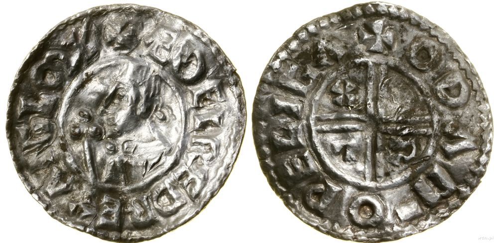 Anglia, Denar typu CRVX, (991–997)