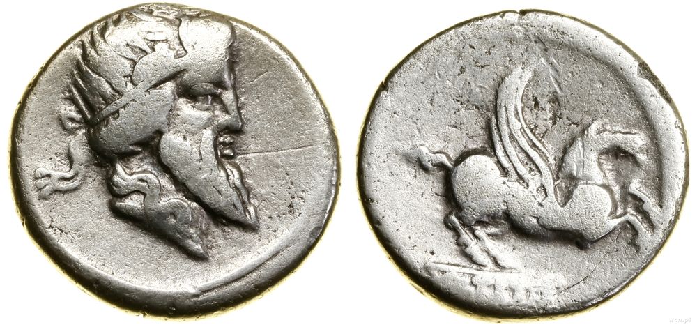 Republika Rzymska, denar, (90 pne)