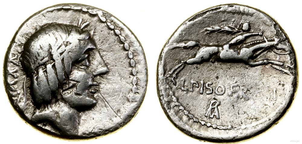 Republika Rzymska, denar, (90 pne)