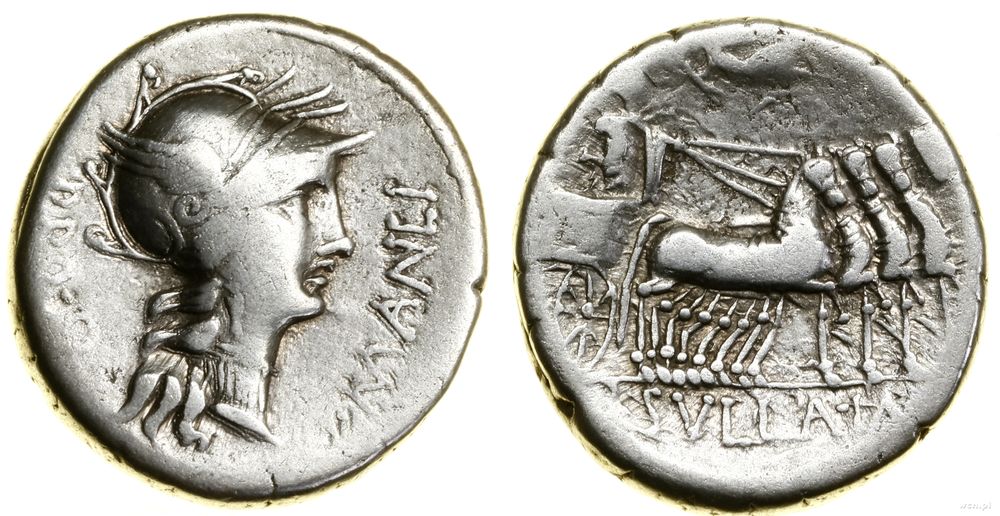 Republika Rzymska, denar, (82 pne)