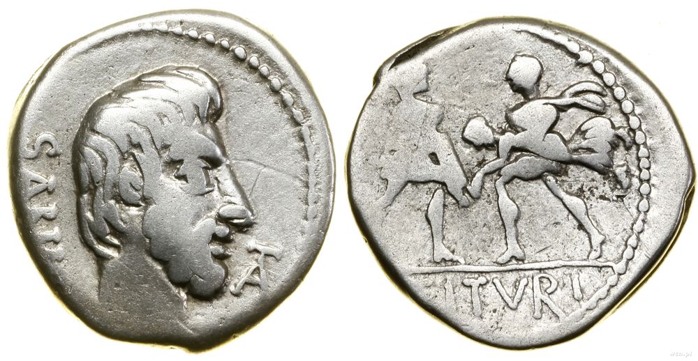 Republika Rzymska, denar, (89 pne)