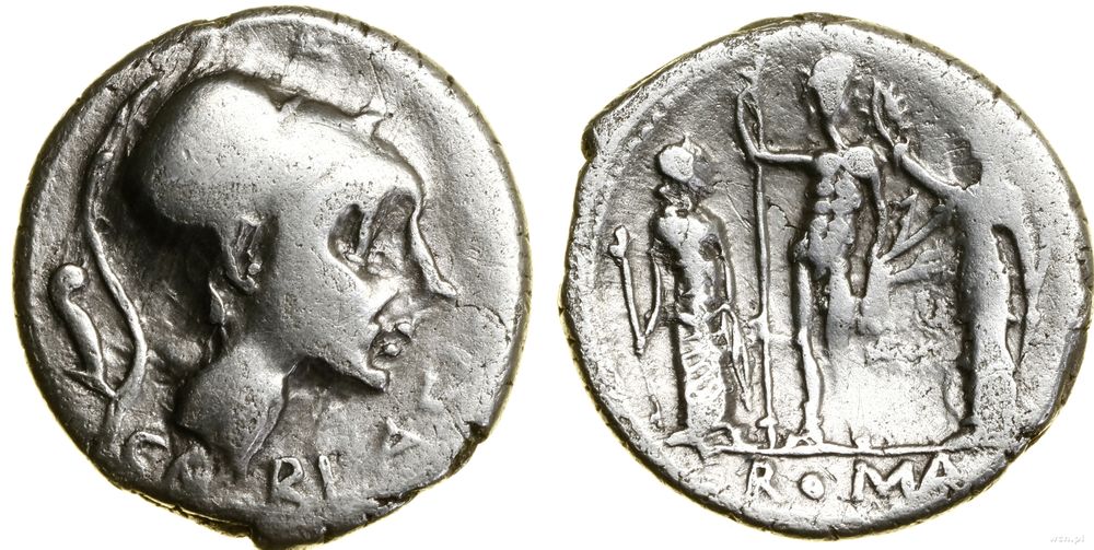 Republika Rzymska, denar, (112–111 pne)