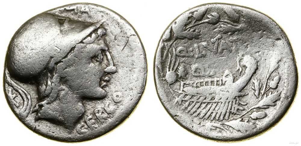 Republika Rzymska, denar, (109–108 pne)