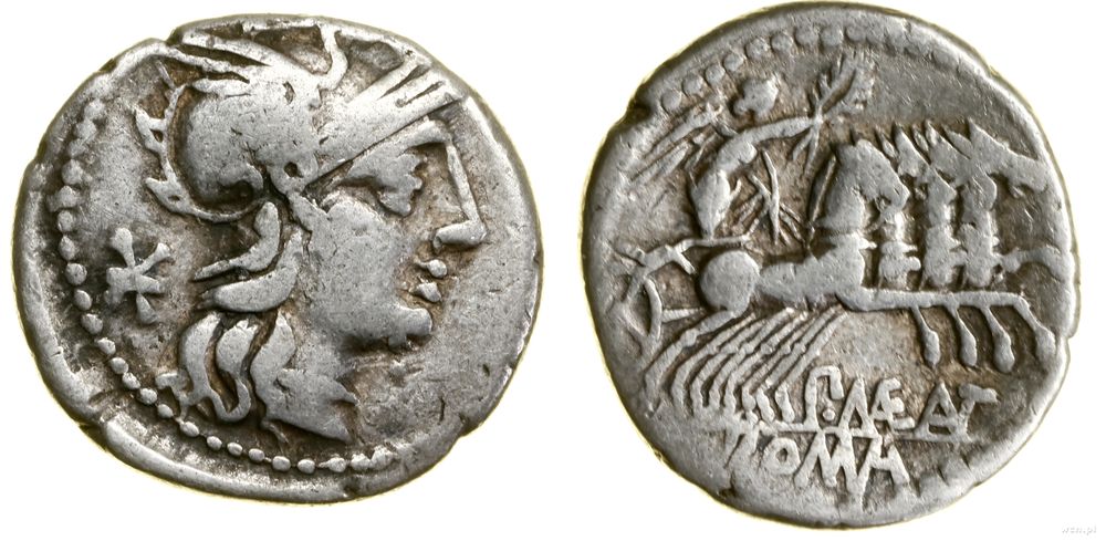 Republika Rzymska, denar, (132 pne)