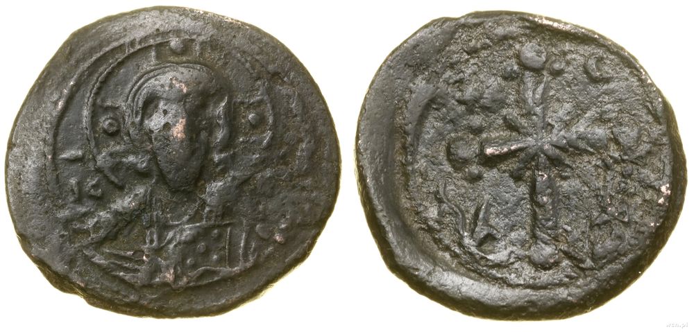 Bizancjum, follis anonimowy (przypisywany Niceforowi III Botaniatesowi), (ok. 1078–1081)
