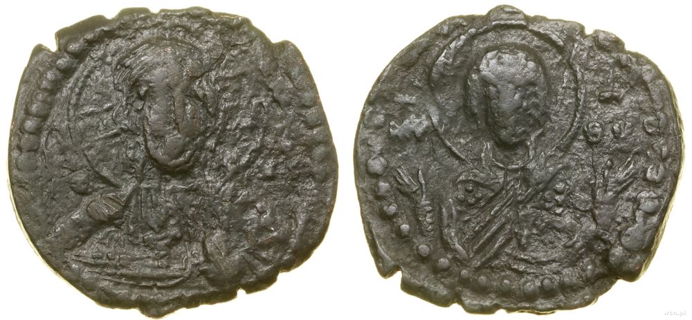 Bizancjum, follis anonimowy (przypisywany Romanowi IV Diogenesowi), (ok. 1068–1071)