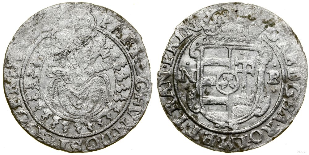 Siedmiogród, szeroki grosz, 1627 NB