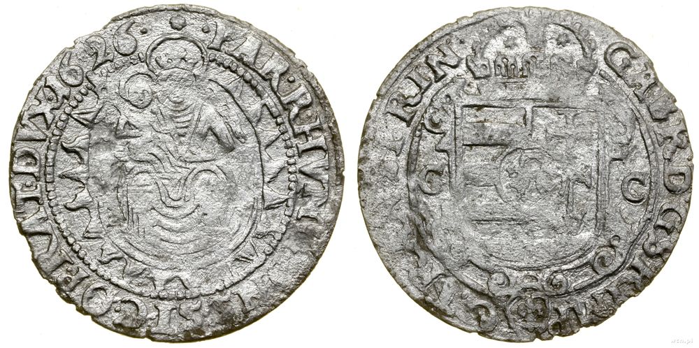 Siedmiogród, szeroki grosz, 1626 CC