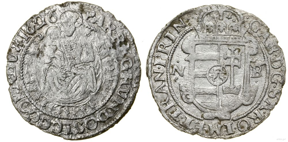 Siedmiogród, szeroki grosz, 1626 NB