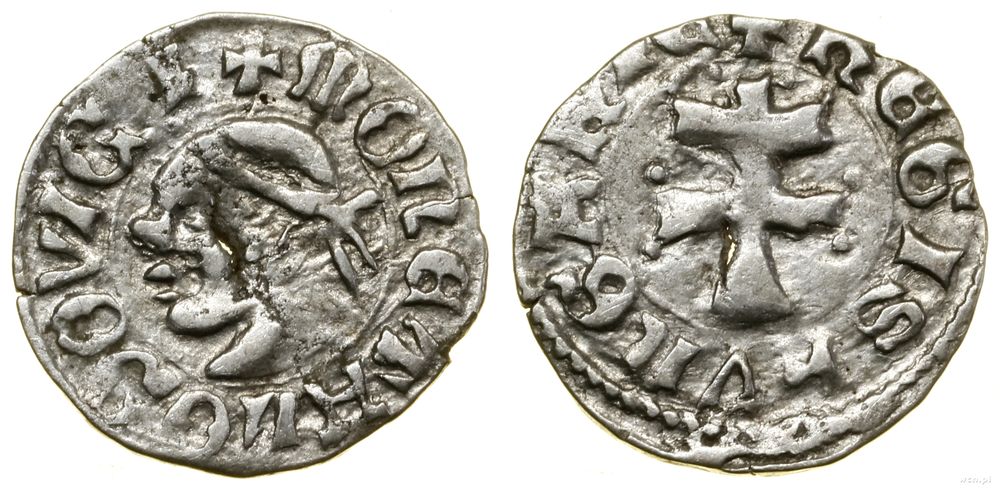 Polska, denar, (ok. 1358–1366)