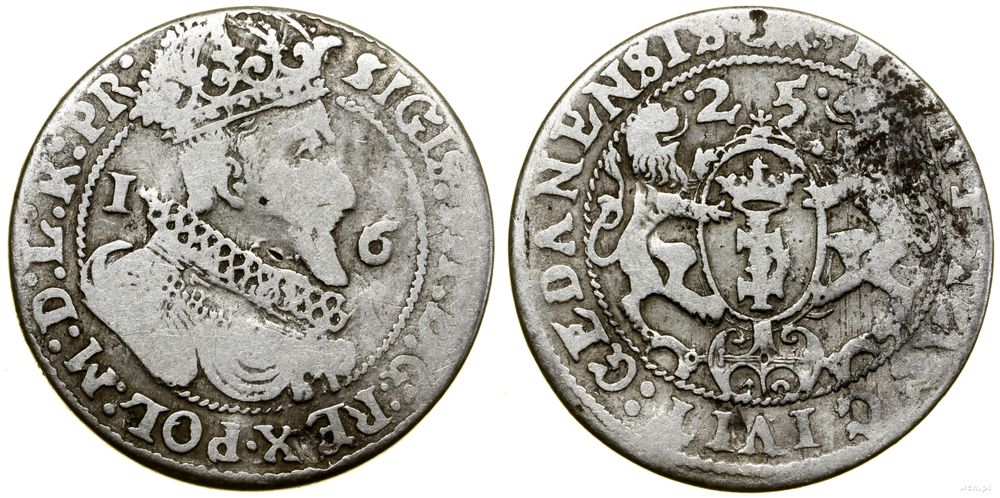 Polska, ort, 1625
