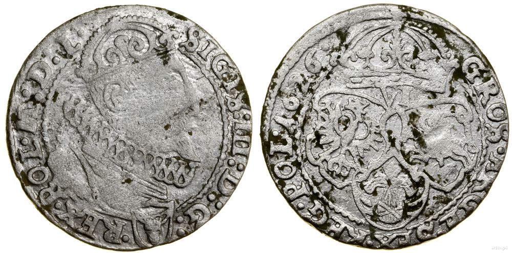 Polska, szóstak, 1626