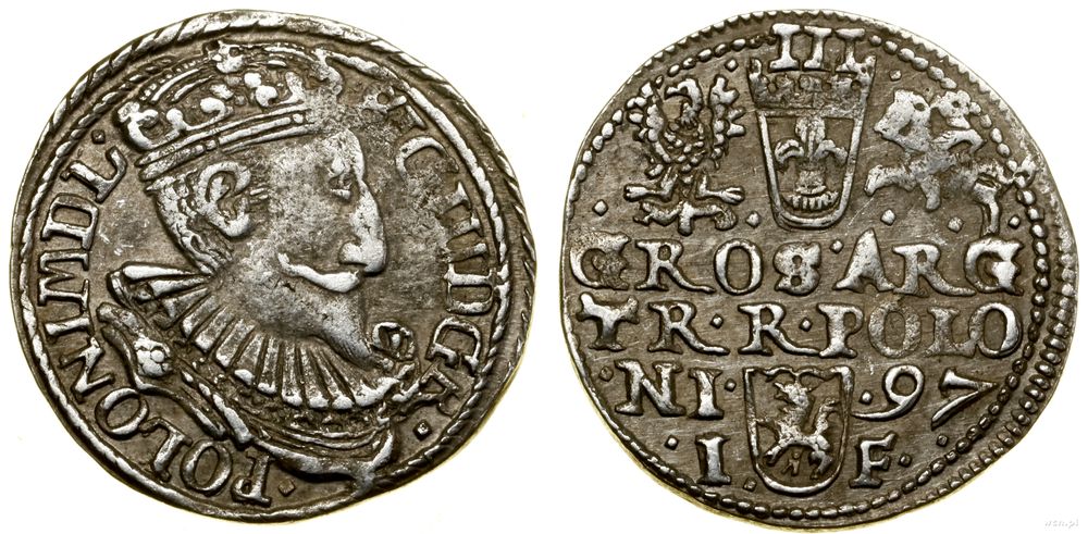 Polska, trojak, 1597