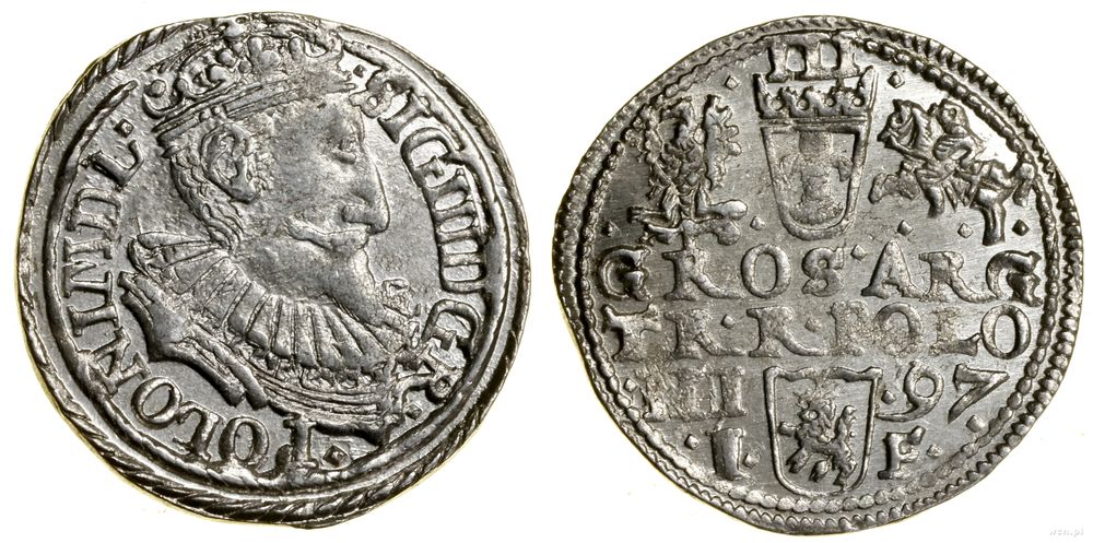 Polska, trojak, 1597