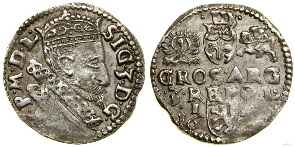 Polska, trojak, 1600