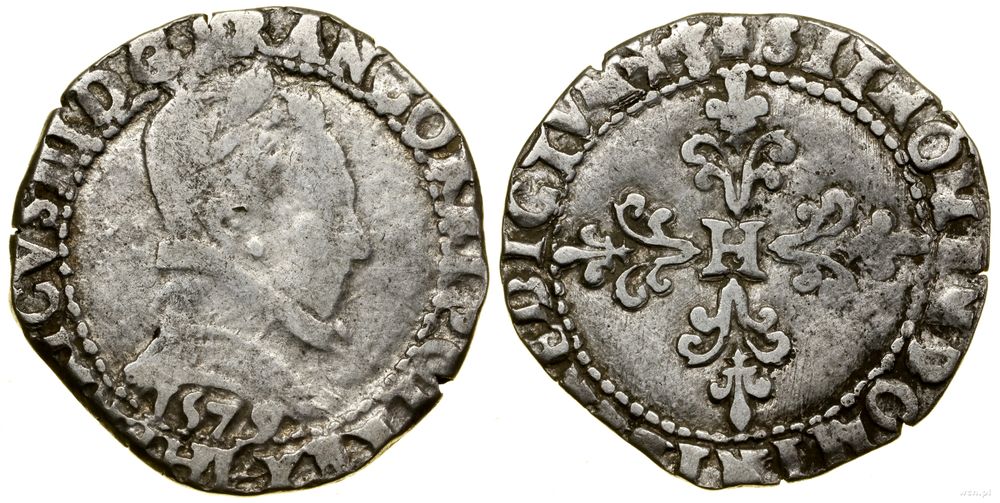 Polska, 1/2 franka, 1579 L