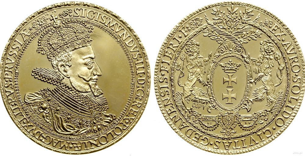 Polska, replika donatywy gdańskiej, 1977