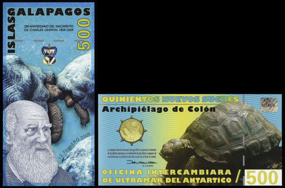 Ekwador, 500 sucres, 12.02.2009