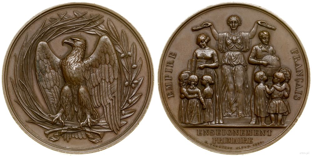 Francja, medal pamiątkowy, 1865
