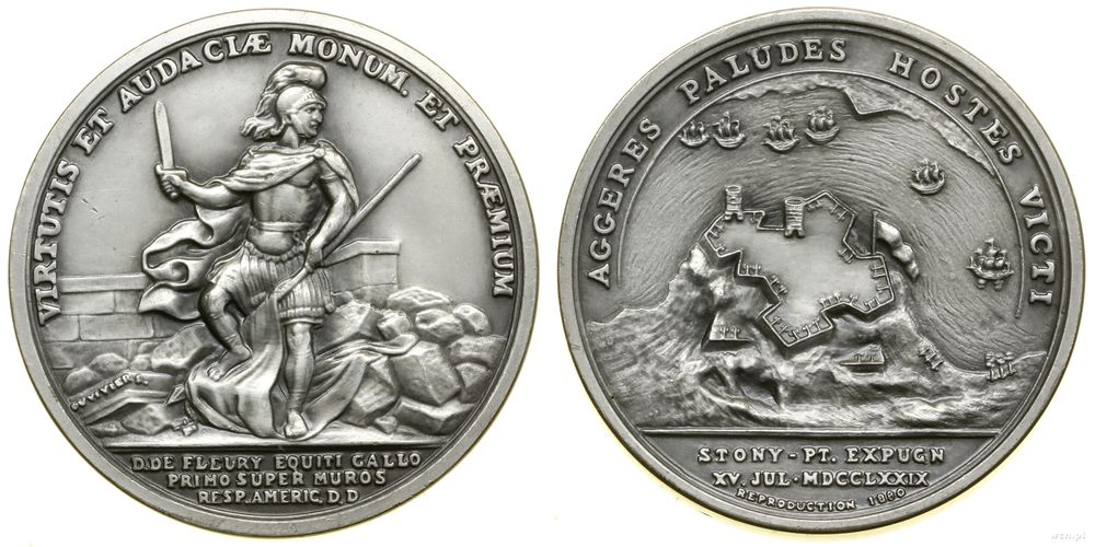 Stany Zjednoczone Ameryki (USA), Pierwsze Medale Amerykańskie – Kardynał de Fleury, 1980