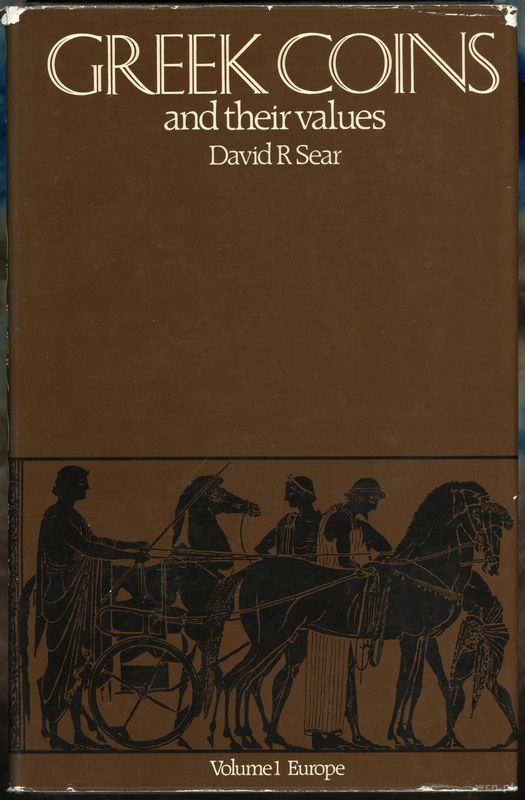 wydawnictwa zagraniczne, Sear David R. – Greek Coins and their values, Volume 1: Europe, London 197..