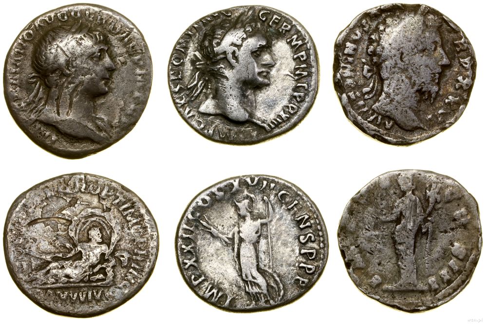 Cesarstwo Rzymskie, zestaw 3 x denar