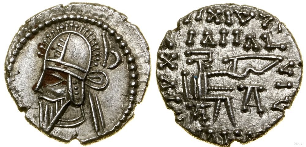 Partia, drachma, (208–228 ne)
