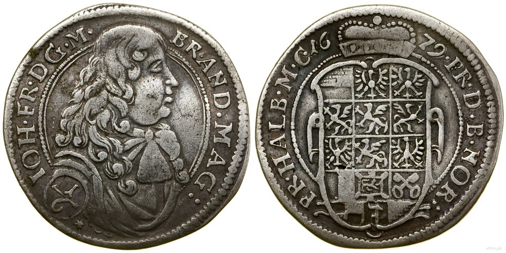 Niemcy, 1/6 talara, 1679