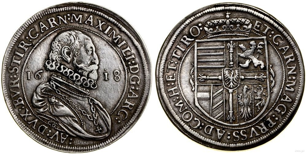 Austria, talar, 1618