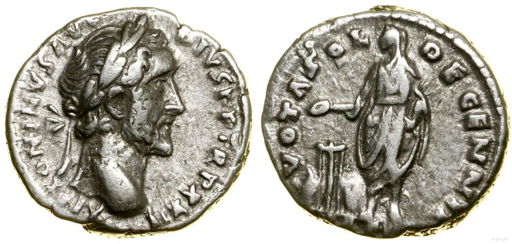 Cesarstwo Rzymskie, denar, (158–159)