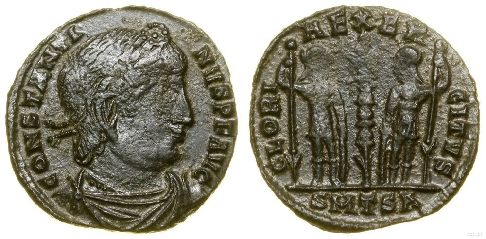 Cesarstwo Rzymskie, follis, (336–337)