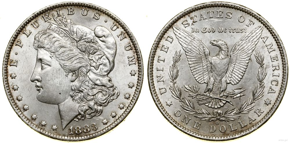 Stany Zjednoczone Ameryki (USA), 1 dolar, 1883 O